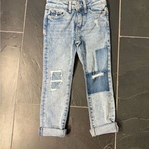 DL1961 Distressed Girl’s Harper Boyfriend  Jeans size 4 NWOT